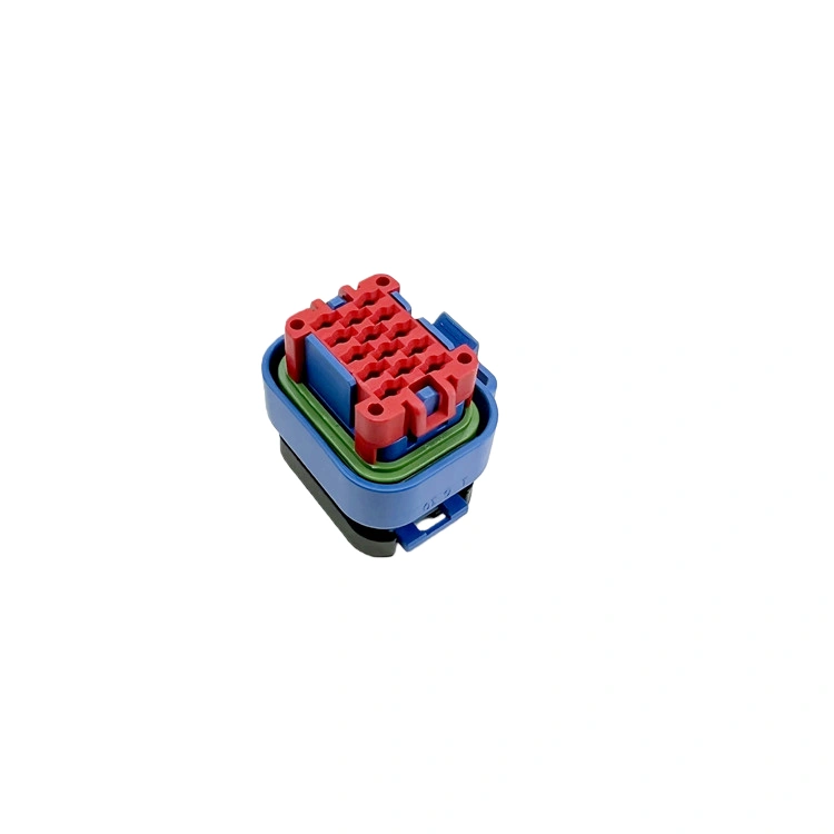 14-pin waterproof board-to-wire connector, 4.0 mm pitch JHB00476