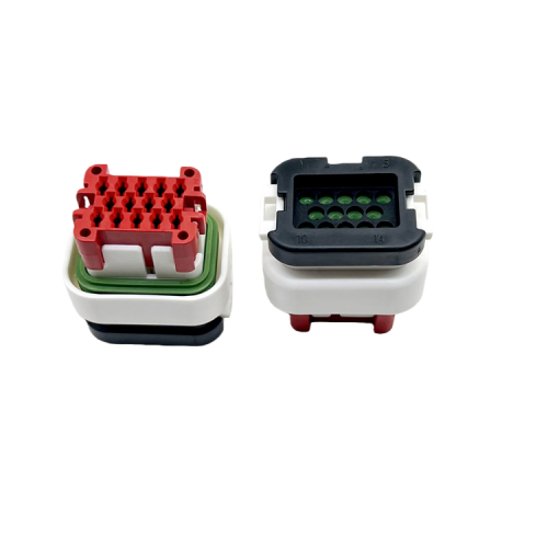 14pin waterproof board-to-wire connector, 4.0 mm pitch automotive Connectors | Terminal Receptacle Factory